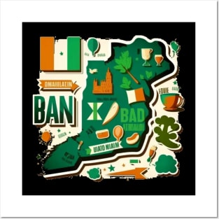 Experience the Rich History and Culture of Ireland Posters and Art